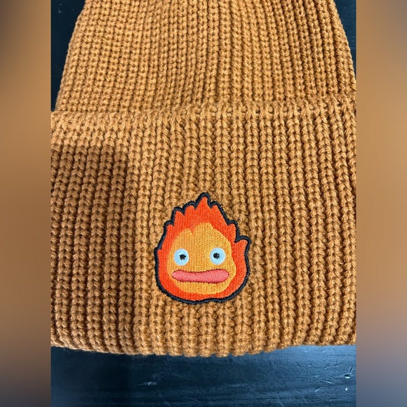 Studio Ghibli Howl's Moving Castle Calcifer  Knit Beanie - Picture 4 of 9